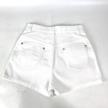 FENDI Shorts FLP835 cotton white denim Shorts 36