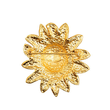 Chanel Lion Sun Brooch Metal Brooch in Excellent condition