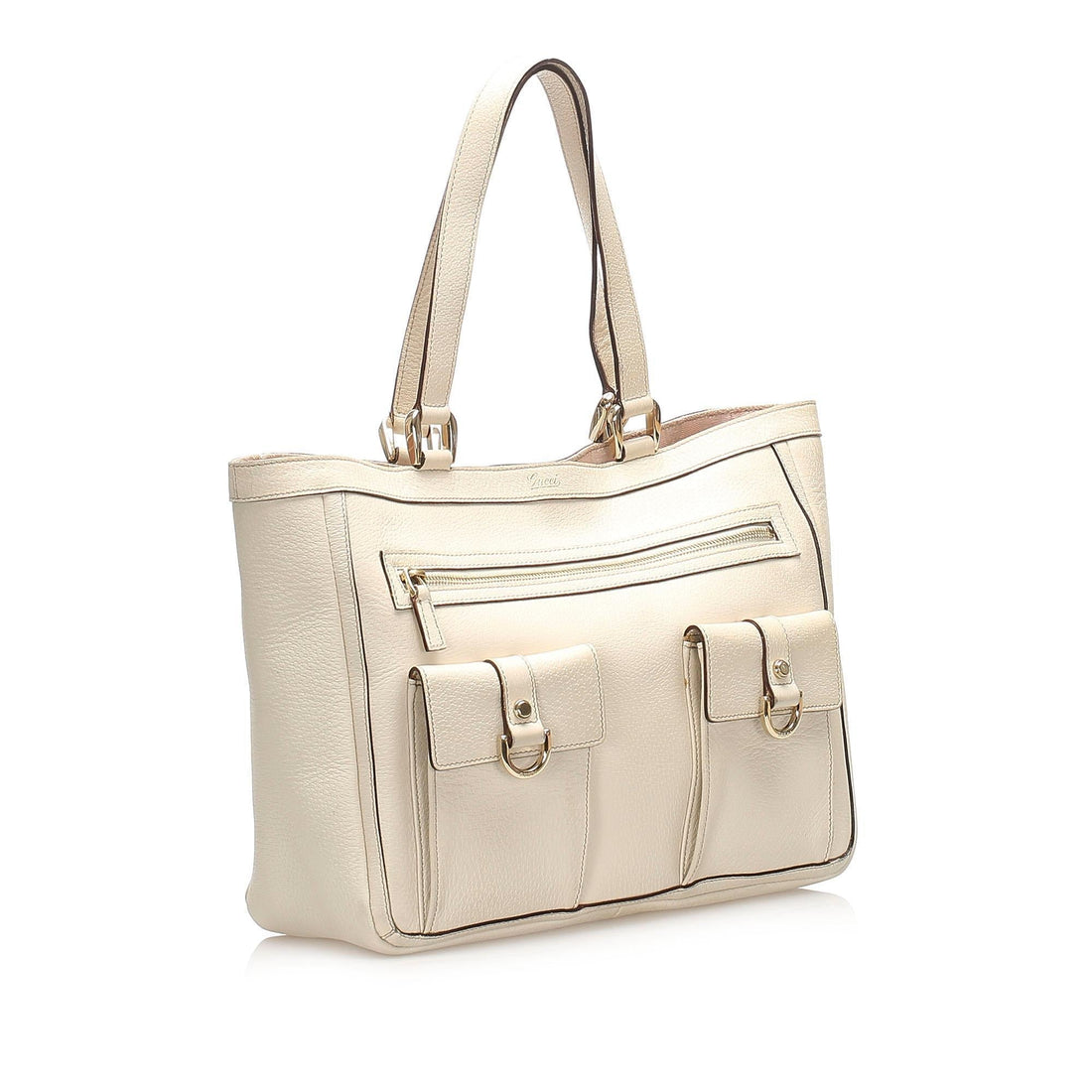 Gucci Abbey D-Ring Leather Tote Bag (MLB-12098)