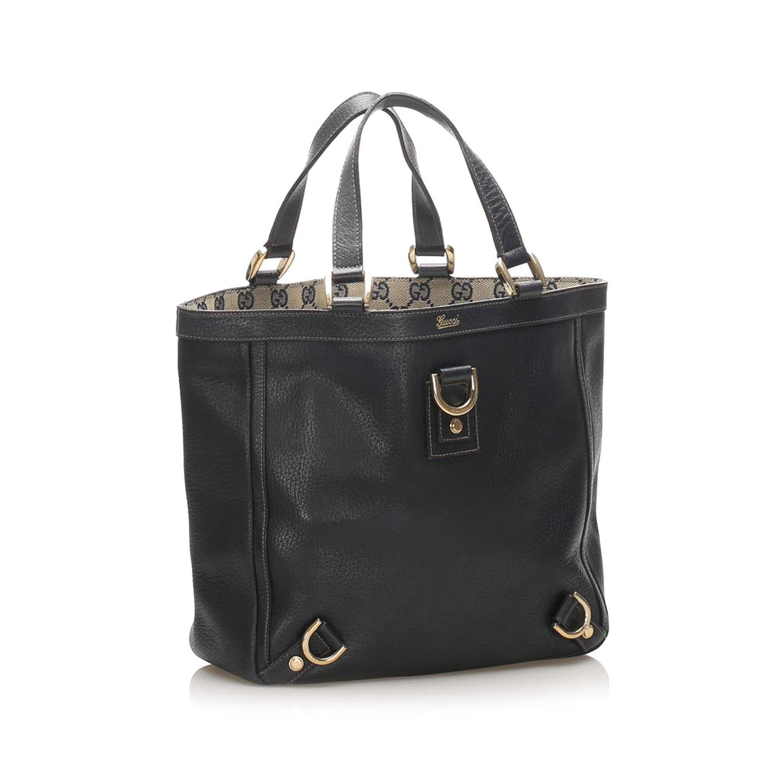 Gucci Abbey-D Ring Leather Tote Bag (MLB-14510)