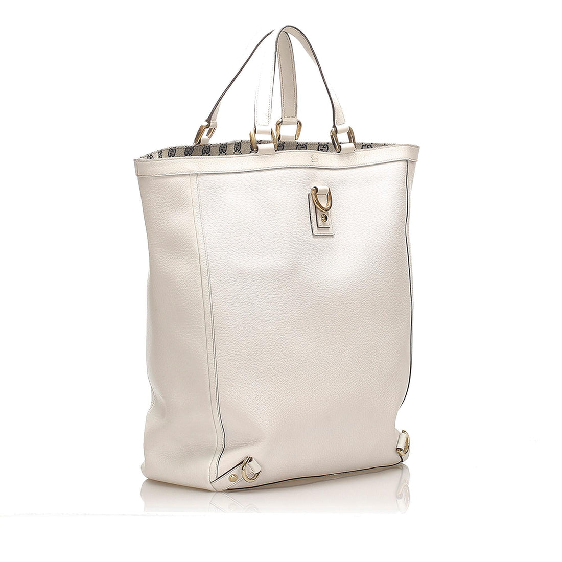Gucci Abbey D-Ring Leather Tote Bag (MLB-14580)
