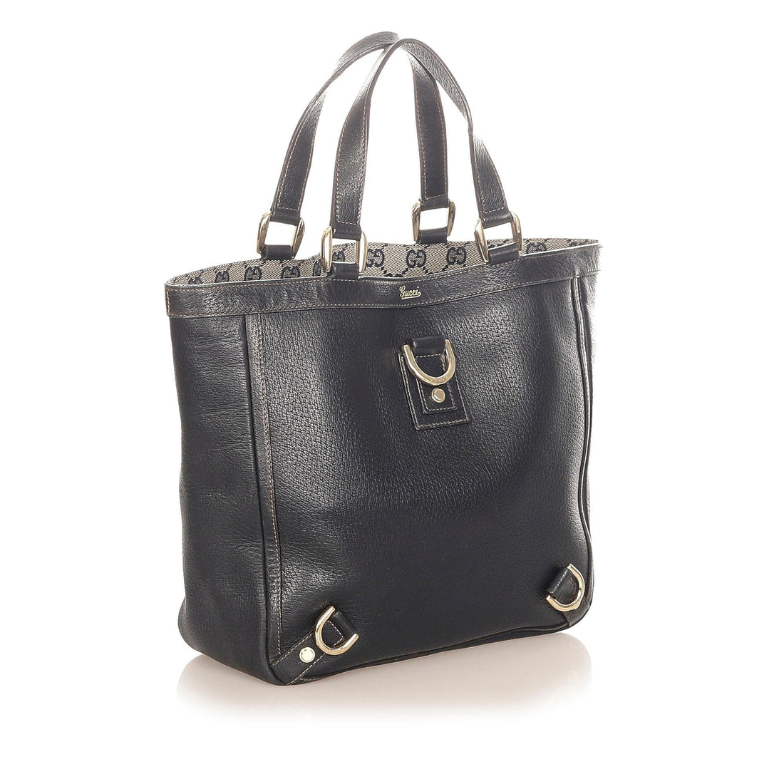 Gucci Abbey-D Ring Leather Tote Bag (MLB-20631)