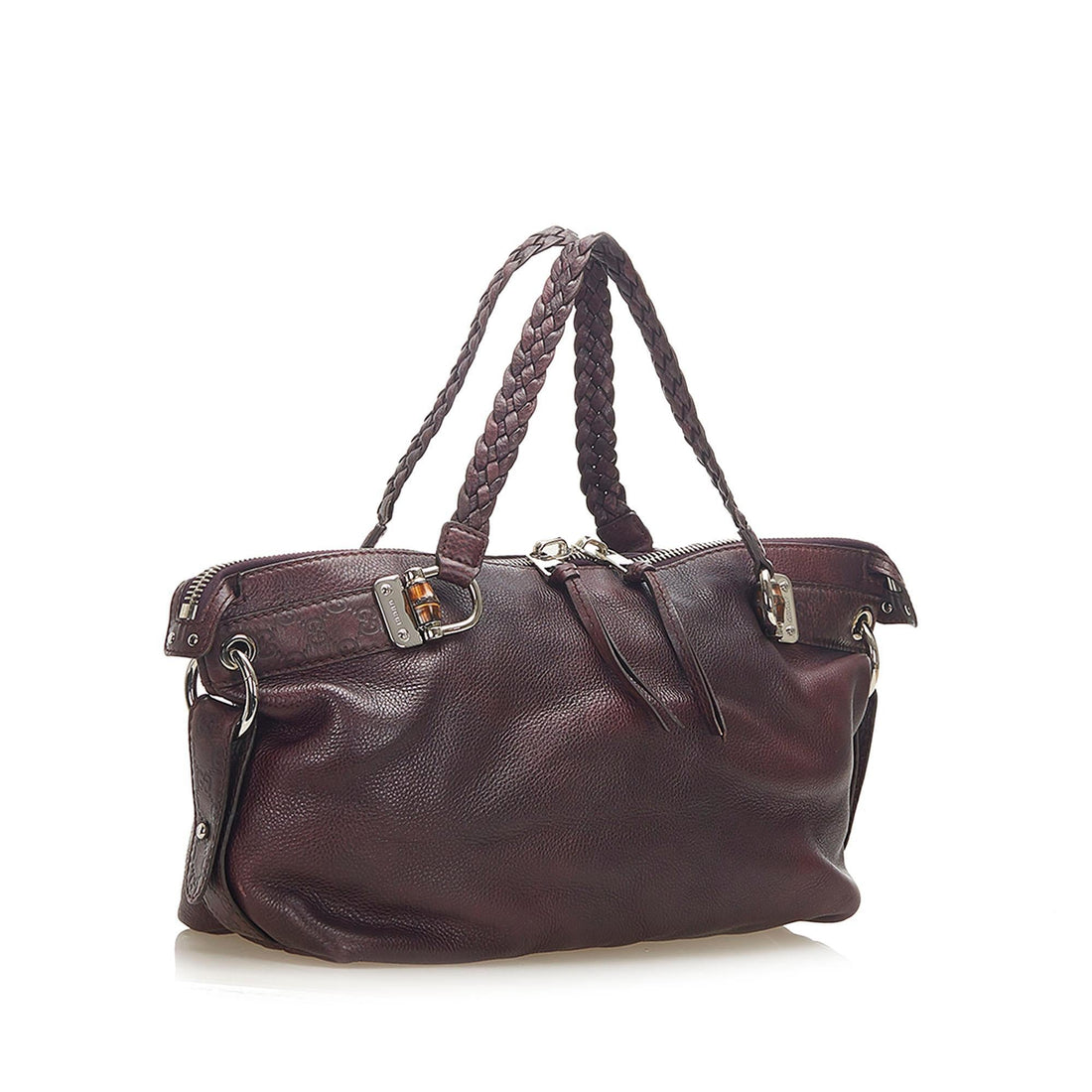 Gucci Bamboo Bar Leather Tote Bag (MLB-18789)