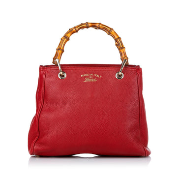 Gucci Bamboo Shopper Leather Makersluxe