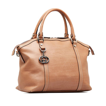 Gucci Convertible GG Charm Dome Satchel (MLB-dxPpi8)