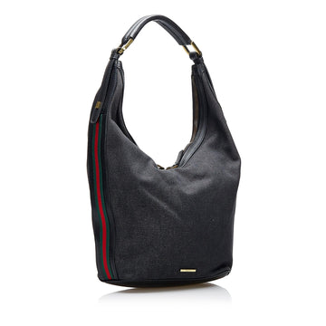 Gucci Denim Web Hobo (MLB-wuzFkd)
