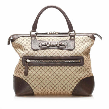 Gucci Diamante Horsebit Catherine Canvas Tote Bag (MLB-15625)