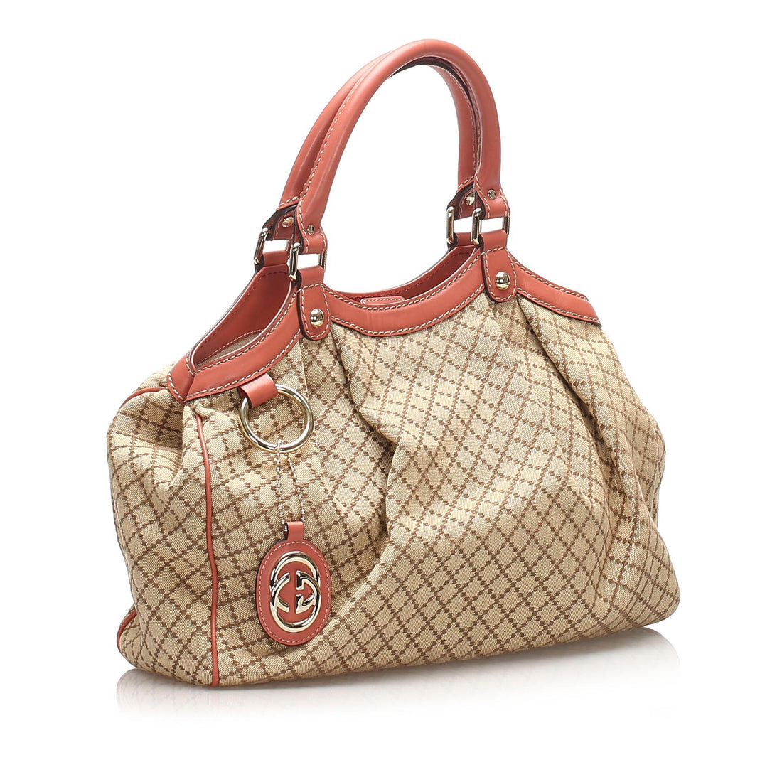 Gucci Diamante Sukey Canvas Tote Bag (MLB-11104)