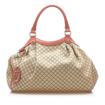Gucci Diamante Sukey Canvas Tote Bag (MLB-15484)
