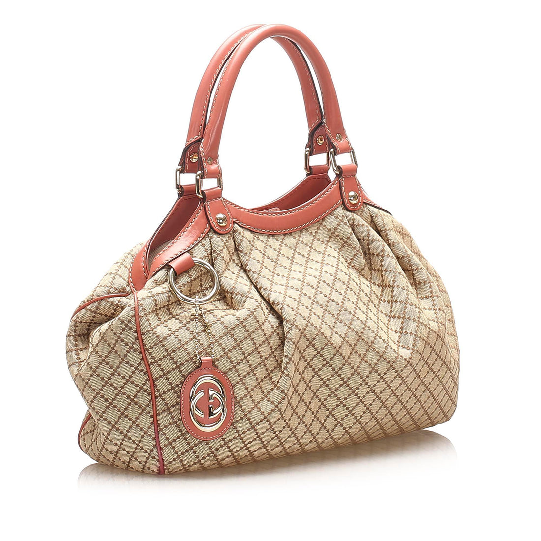 Gucci Diamante Sukey Canvas Tote Bag (MLB-15484)