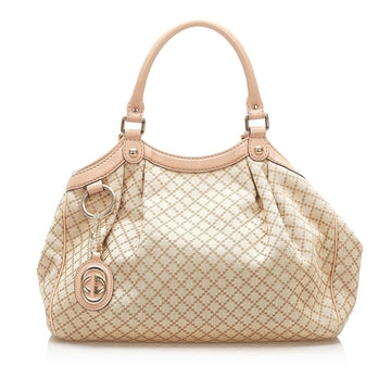 Gucci Diamante Sukey Canvas Tote Bag (MLB-16921)