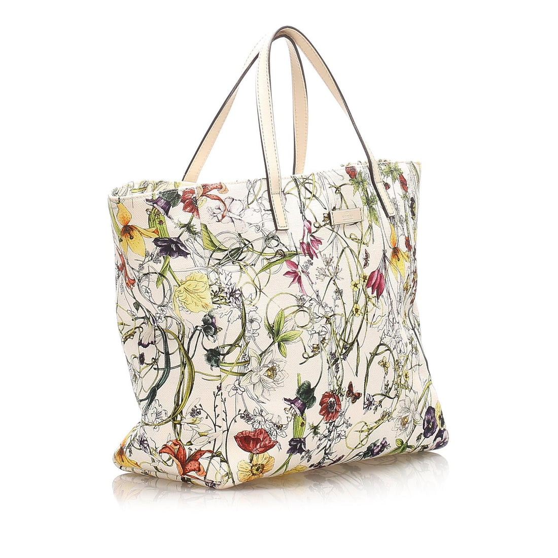 Gucci Flora Canvas Tote Bag (MLB-15301)