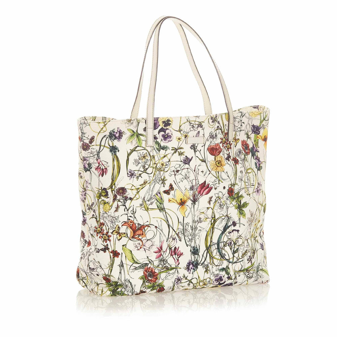 Gucci Flora Canvas Tote Bag (MLB-19680)