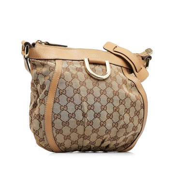 Gucci GG Canvas Abbey D Ring Crossbody (MLB-gkERUr)