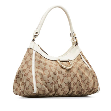 Gucci GG Canvas Abbey D-Ring Handbag (MLB-uQfxrh)