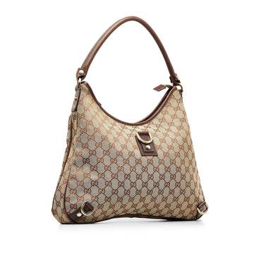 Gucci GG Canvas Abbey D-Ring Shoulder Bag (MLB-DEqq0P)