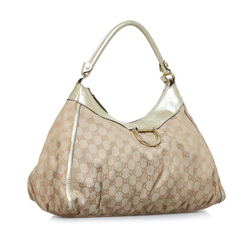 Gucci GG Canvas Abbey D-Ring Shoulder Bag (MLB-iapUN9)