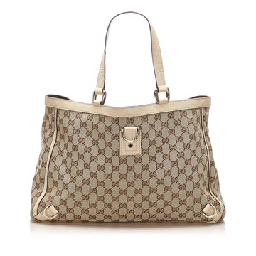 Gucci GG Canvas Abbey D- Ring Tote Bag (MLB-14164)