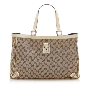 Gucci GG Canvas Abbey D- Ring Tote Bag (MLB-15772)