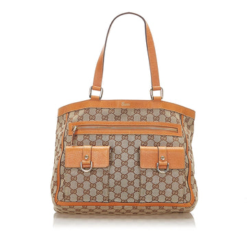 Gucci GG Canvas Abbey D Ring Tote Bag (MLB-17183)
