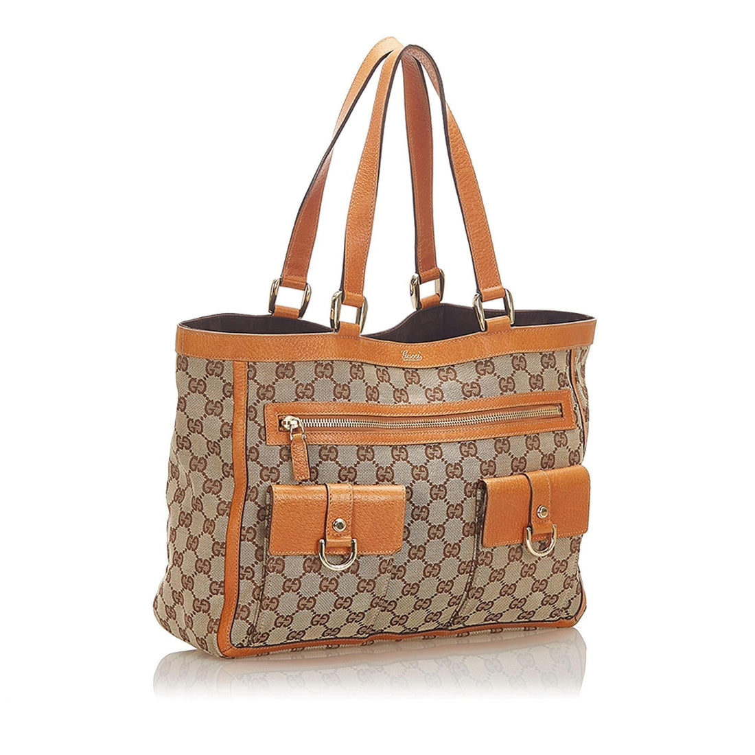 Gucci GG Canvas Abbey D Ring Tote Bag (MLB-17183)