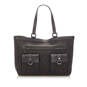Gucci GG Canvas Abbey D Ring Tote Bag (MLB-17658)
