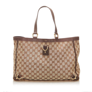 Gucci GG Canvas Abbey D- Ring Tote Bag (MLB-18455)