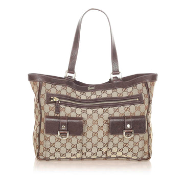 Gucci GG Canvas Abbey D-Ring Tote Bag (MLB-20472)