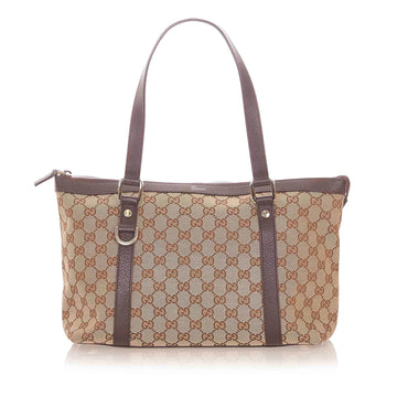 Gucci GG Canvas Abbey Tote Bag (MLB-19690)
