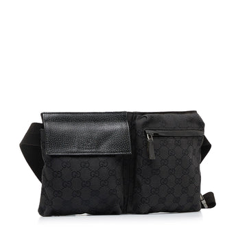 Gucci GG Canvas Double Pocket Belt Bag (MLB-WS8NBX)