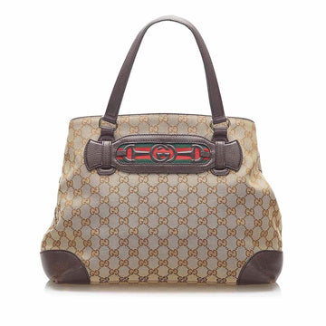 Gucci GG Canvas Dressage Tote  (MLB-16474)