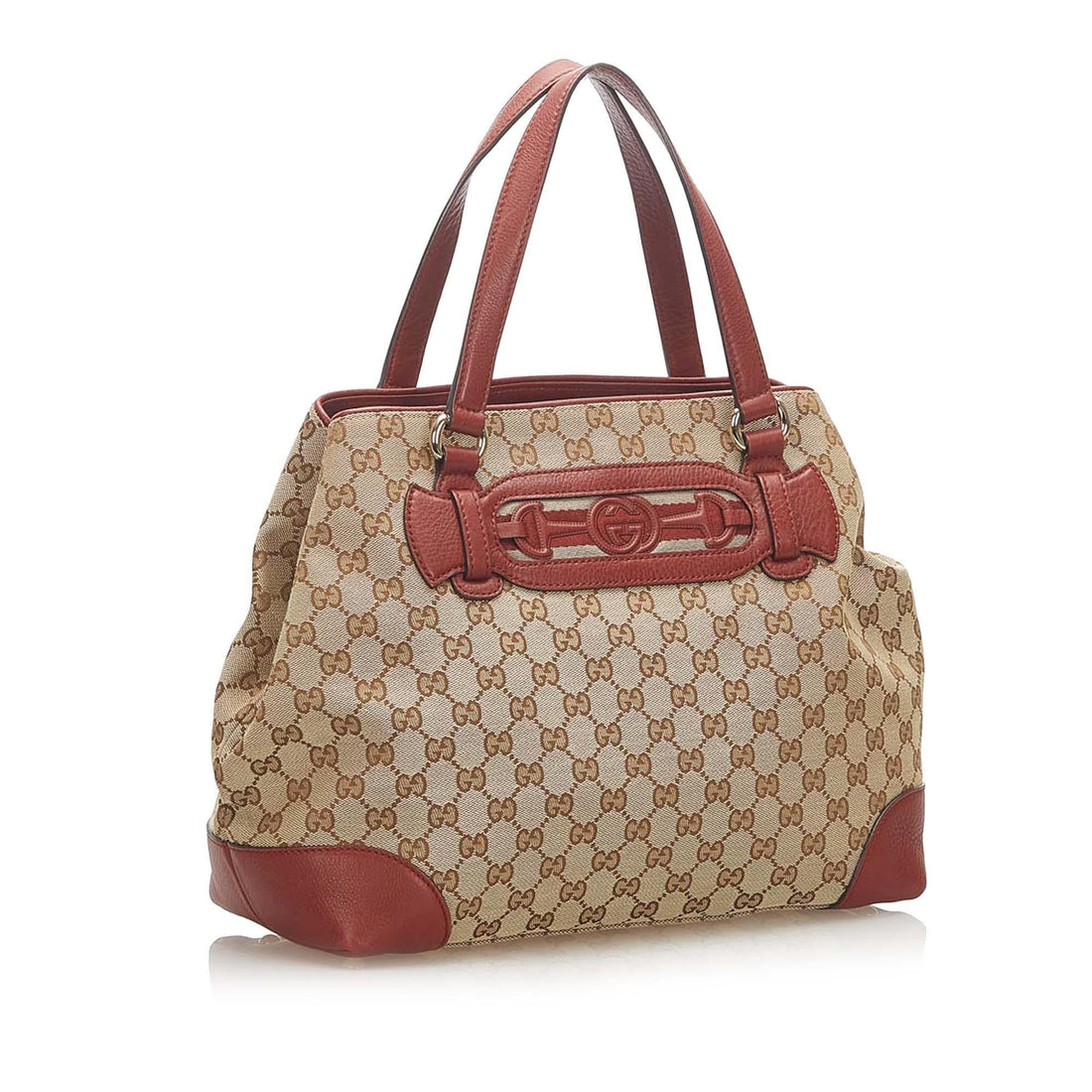 Gucci GG Canvas Dressage Tote Bag (MLB-18067)