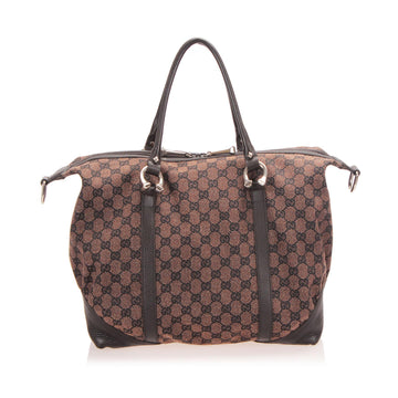 Gucci GG Canvas Horsebit Nail Tote  (MLB-12820)