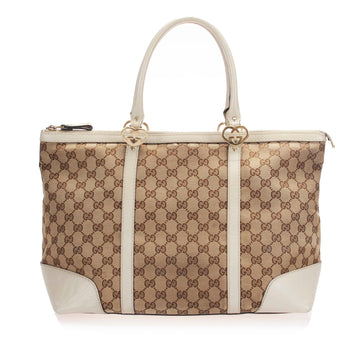 Gucci GG Canvas Lovely Tote  (MLB-12817)