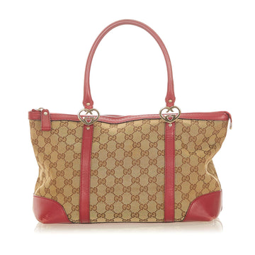 Gucci GG Canvas Lovely Tote Bag (MLB-19806)