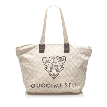 Gucci GG Canvas Museo Tote Bag (MLB-10950)