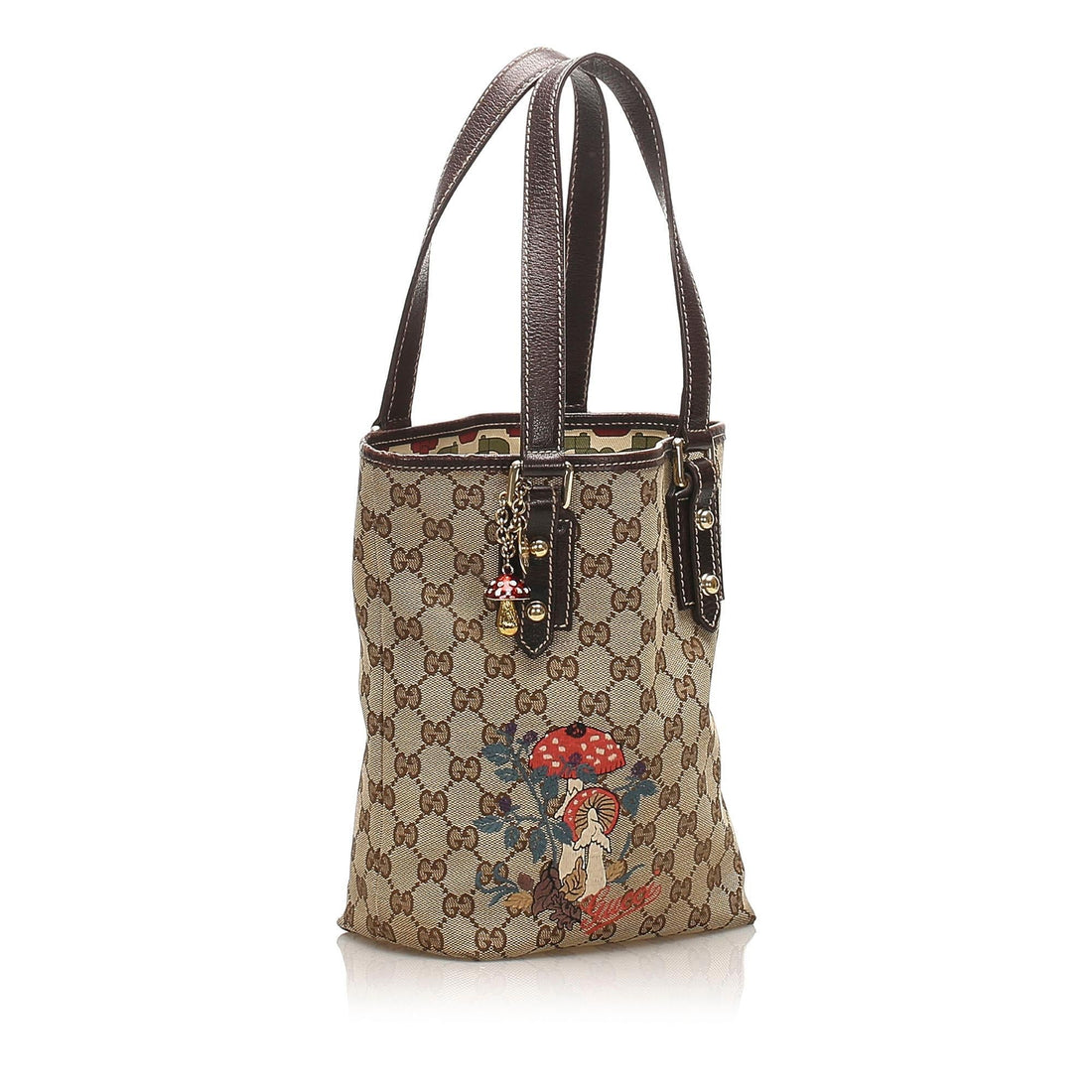 Gucci GG Canvas Mushrooms Tote Bag (MLB-13922)