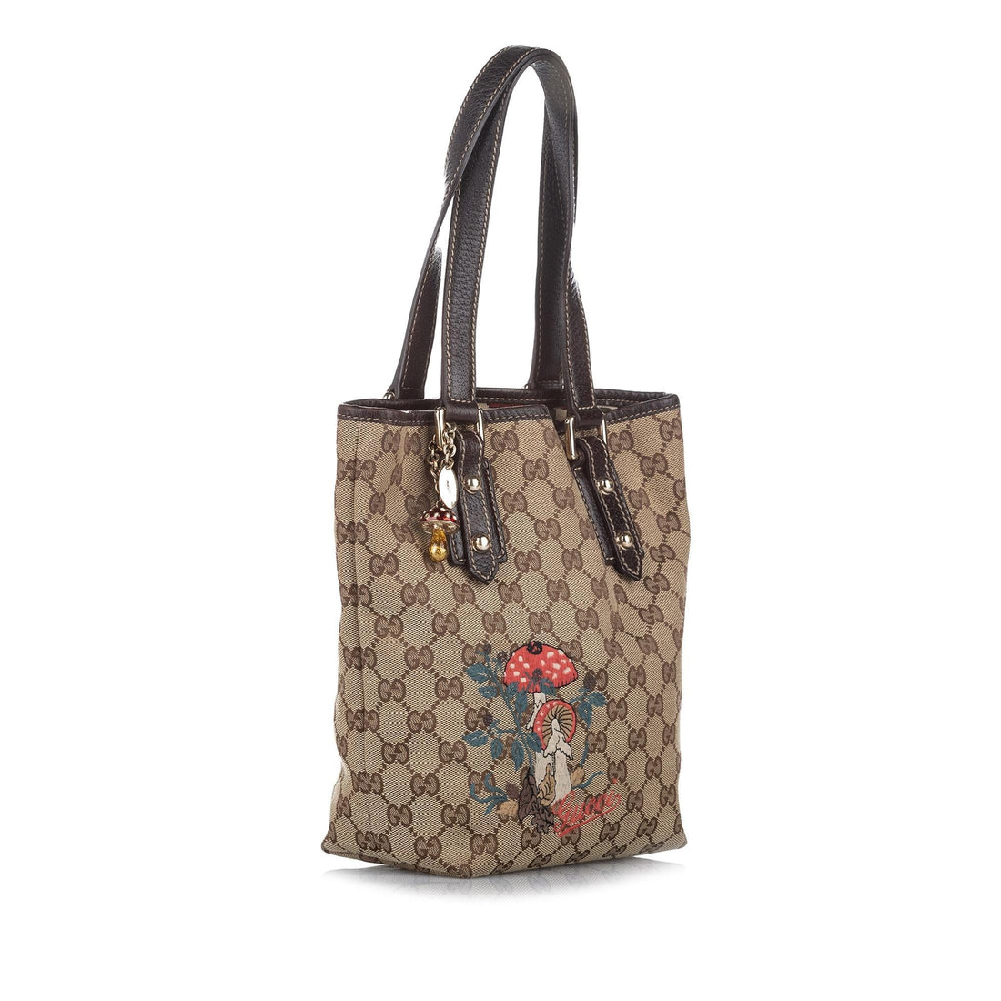 Gucci GG Canvas Mushrooms Tote Bag (MLB-18441)