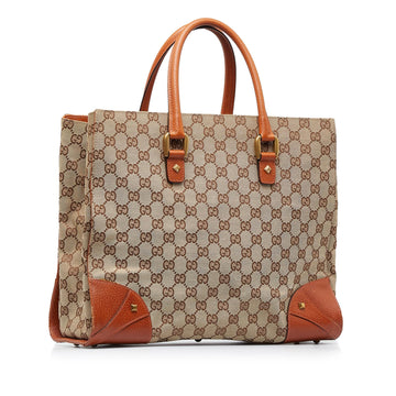 Gucci GG Canvas Nailhead Tote (MLB-WscBwZ)