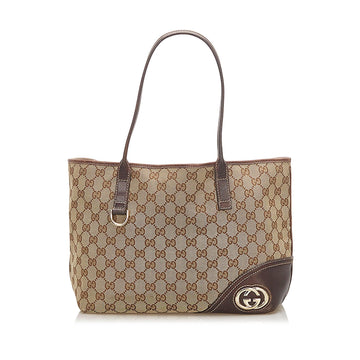 Gucci GG Canvas New Britt Tote Bag (MLB-18421)