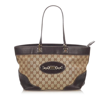 Gucci GG Canvas Punch Tote Bag (MLB-17377)