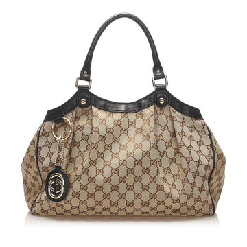 Gucci GG Canvas Sukey Tote Bag (MLB-11955)