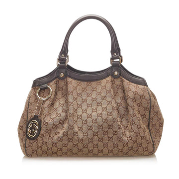 Gucci GG Canvas Sukey Tote Bag (MLB-17378)