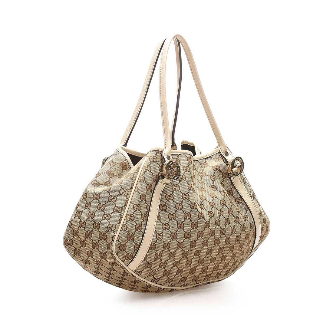 Gucci GG Canvas Twin Tote Bag (MLB-15368)