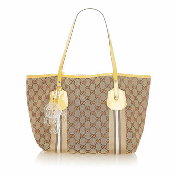 Gucci GG Canvas Web Jolie Tote Bag (MLB-19361)