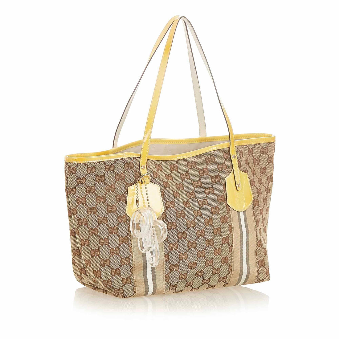Gucci GG Canvas Web Jolie Tote Bag (MLB-19361)