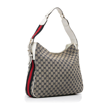 Gucci GG Canvas Web Shoulder Bag (MLB-98PH5h)