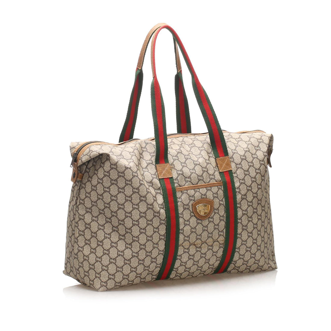 Gucci GG Canvas Web Tote Bag (MLB-14508)