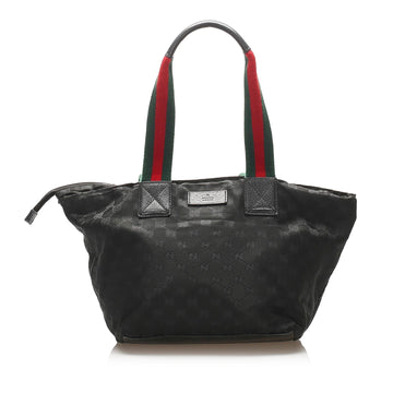 Gucci GG Canvas Web Tote Bag (MLB-15372)