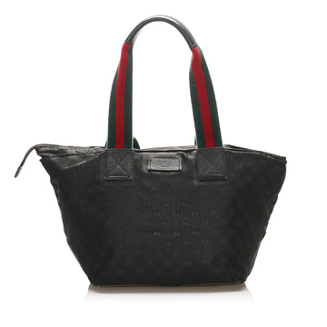 Gucci GG Canvas Web Tote Bag (MLB-15691)